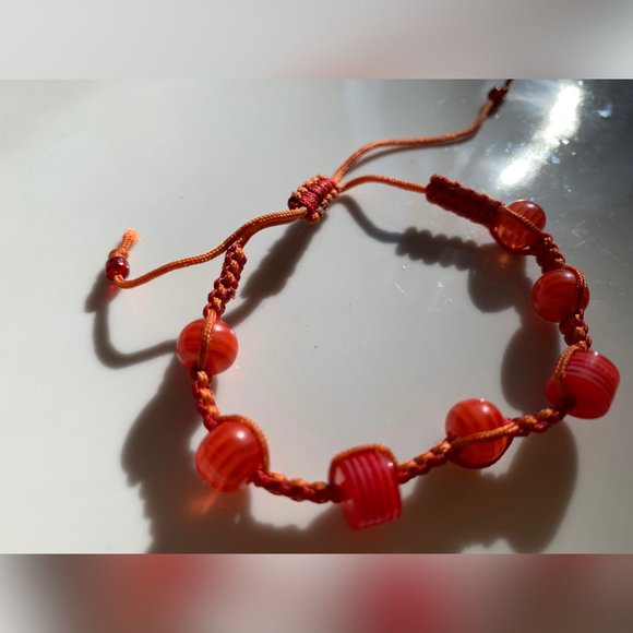 Swarovski Beaded Crochet Handmade Bracelet - Picture 3 of 5